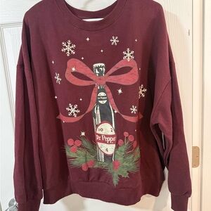 Dr Pepper Holiday Sweatshirt